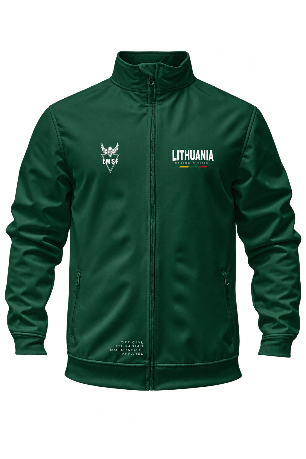 Front of the LIETUVA jacket